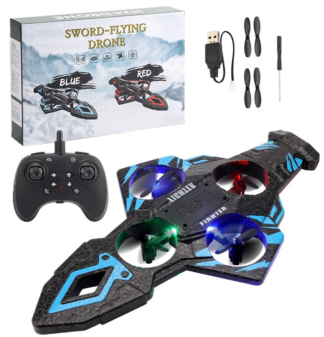 Іграшка-самолет на радіокеруванні "Літаючий меч" Drone L29, фото 1