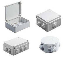 Коробки, ізолятори, шини, сальники