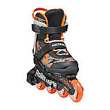 Ролики Rollerblade Microblade SL Black Orange 36.5-40.5, фото 2