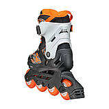 Ролики Rollerblade Microblade SL Black Orange 36.5-40.5, фото 3