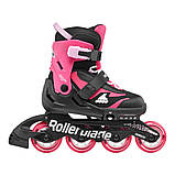 Ролики Rollerblade Microblade G Black Pink 28-32, фото 4