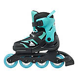Ролики Rollerblade Microblade Light Blue 33-36.5, фото 3