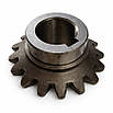 Шестерня конічна мала z=16 роторної косарки Z-169 8245-036-010-660, фото 3