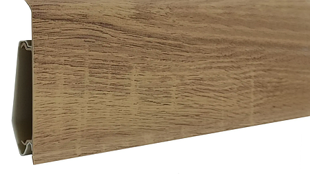 Плінтус Korner EVO 70 035 Дуб Золотий 70 х 20,7 х 2500 мм, фото 1