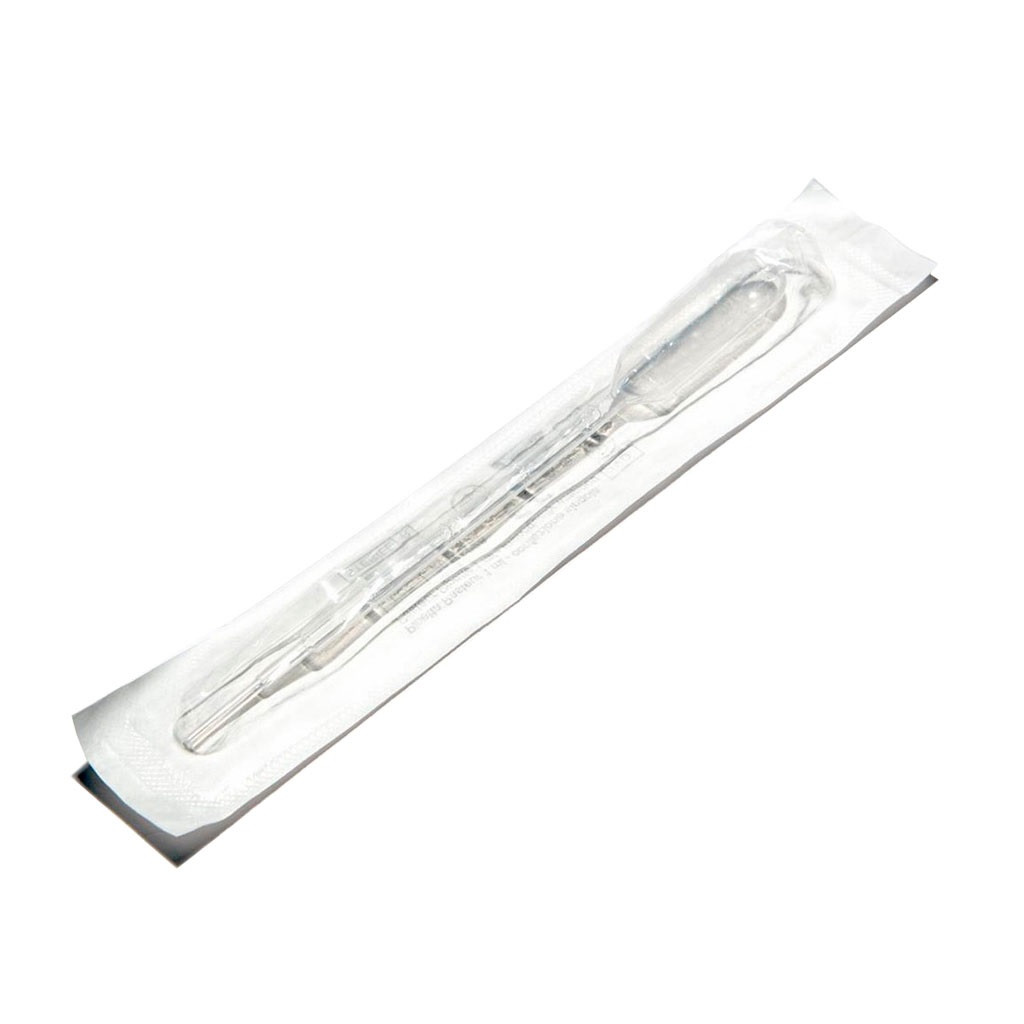 Піпетка Пастера 1 мл, 160 мм, градуйована, стерильна, Vorwarts Diagnostic (в індив. упаковці)