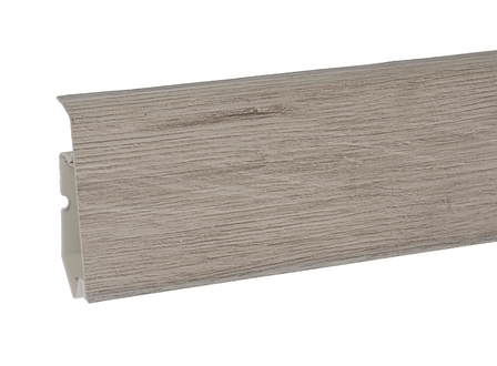 Плінтус Korner EVO 70 216 Дуб Міленіум Світлий 70 х 20,7 х 2500 мм, фото 1