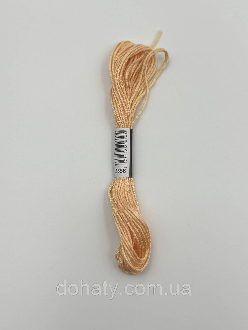 Нитки муліне 3856 Світло-махагоновий дуже світлий – теплий для вишивання, фото 1