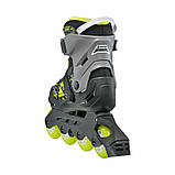 Ролики дитячі Rollerblade Microblade SL Black Lime 36.5-40.5, фото 2