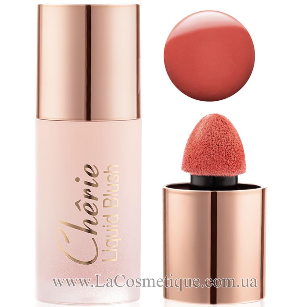 Рідкі рум'яна Topface Cherie Liquid Blush (№04 rose ritual червоний), фото 1
