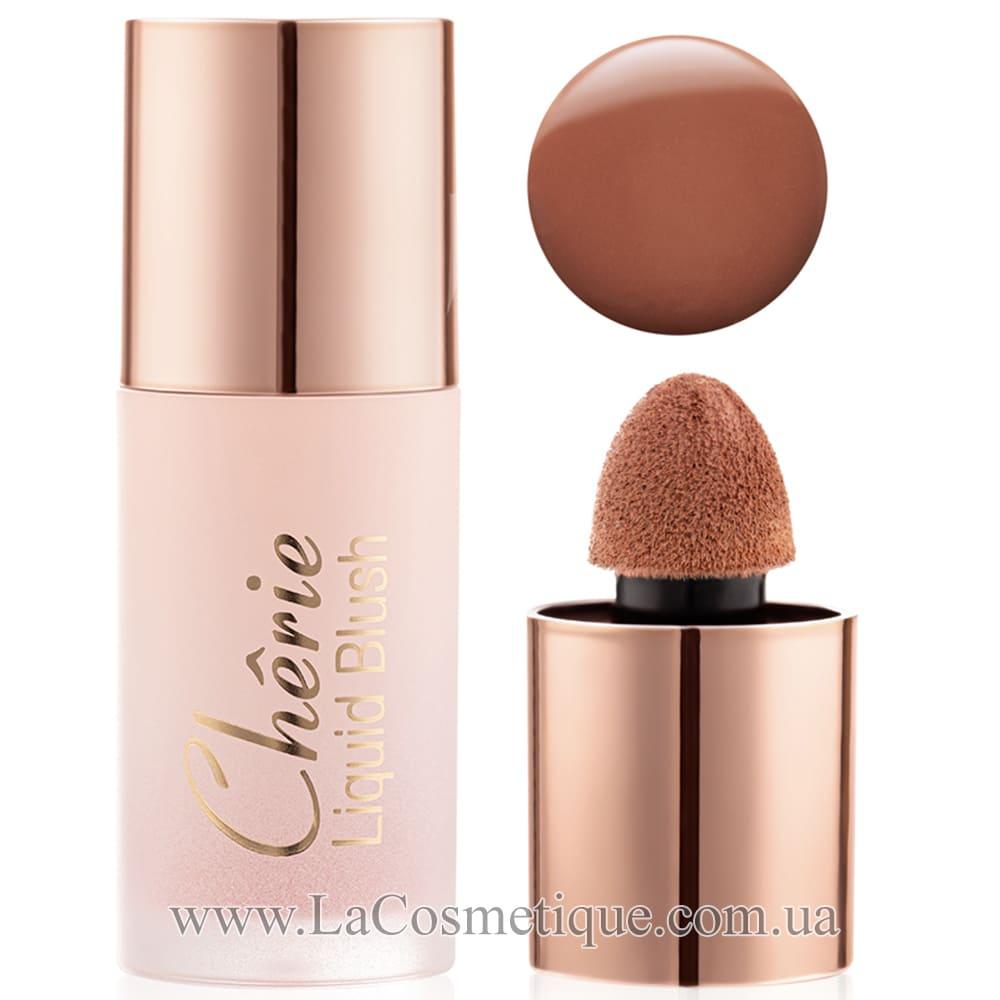 Рідкі рум'яна Topface Cherie Liquid Blush (№06 dolce vita коричневий), фото 1