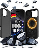 Силіконовий чохол Roxx для iPhone 16 Pro ,з MagSafe,чорний