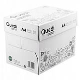 Папір офісний формат А4 80г/м (500арк) Quedi Everyday (клас С) *ціна за коробку, фото 2