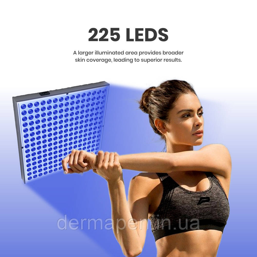 Світлодіодна лампа для засмаги УФ 225 світлодіодів, фото 1