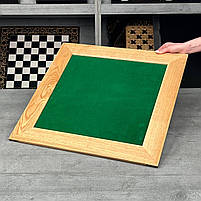 Шахи дубові зі стилізованими фігурами 56х56см, фото 8