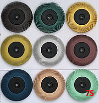 3M 33212 Scotch-Brite Bristle BB-ZB - Радіальна щітка, ø150Х12 мм, Р120, тип C, білий, фото 3