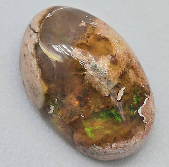 Камінь матричний опал кабошон природний для створення прикрас 15х10х5,6 мм. Вставка для ювелірних виробів