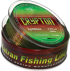 Леска Katran Crypton Symbios 1000m (neon/brown) 0.331mm 17.5lb/7.94 kg