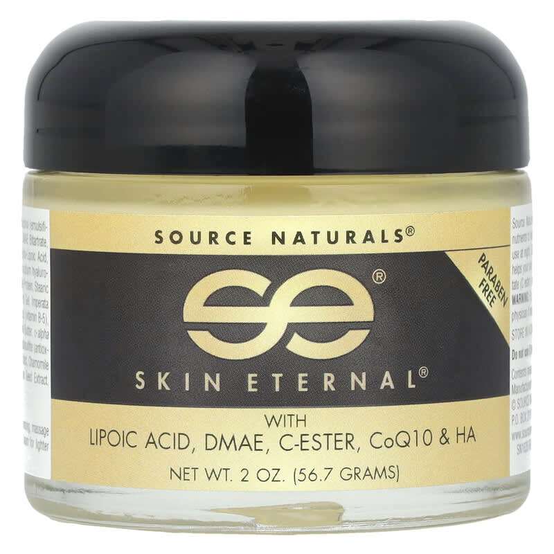 Нічний крем для обличчя Source Naturals "Skin Eternal Cream" поживний (56.7 г), фото 1
