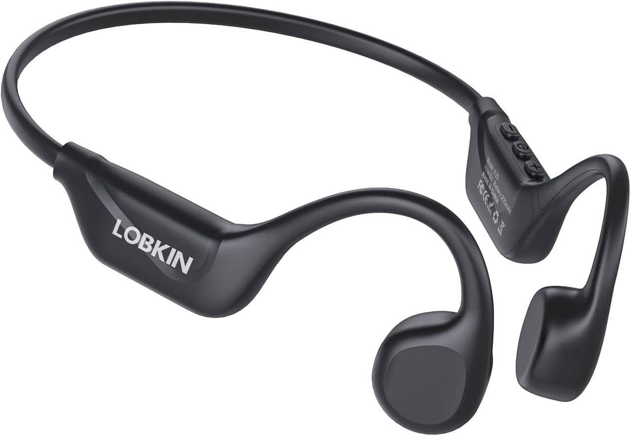 Бездротові навушники Lobkin X25 з кістковою провідністю, Bluetooth 5.4, Open Ear, IPX5, фото 1