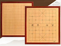 Дошка гобан для гри Го 19х19 з бортами, сянці, 57х53,5х2 см.
