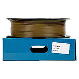Пластик UA3D PLA+  KHAKI GRAY, 1.75мм, 1кг, 330м, 190-220°C, Хакі-Сірий філамент для 3Д-друку, фото 3
