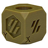 Пластик UA3D PLA+  KHAKI GRAY, 1.75мм, 1кг, 330м, 190-220°C, Хакі-Сірий філамент для 3Д-друку, фото 4