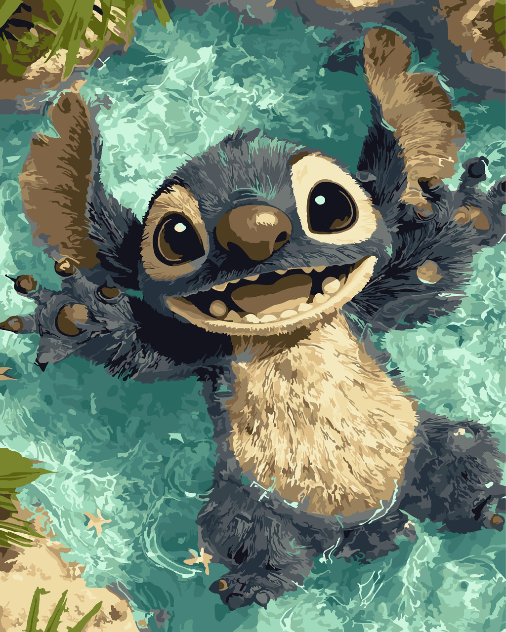 Картини за номерами "Стіч 2" 50*60 см