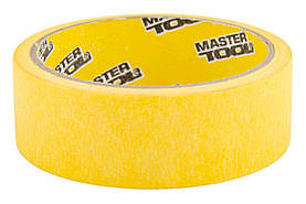 Стрічка малярська Mastertool 30 мм х 20 м жовта (79-9902) (9 шт.)