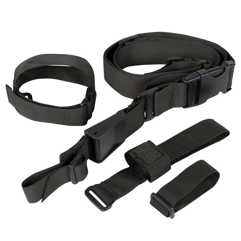 Триточковий стрілецький ремінь Condor Tactical 3 Point Sling T3PS Чорний, фото 1