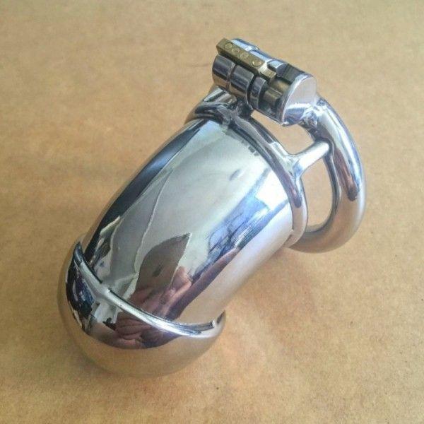 Stainless Steel Male Chastity Device / Stainless Steel Chastity Cage, фото 1