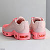 Легкі яскраві рожеві текстильні пудрові кросівки, фото 2