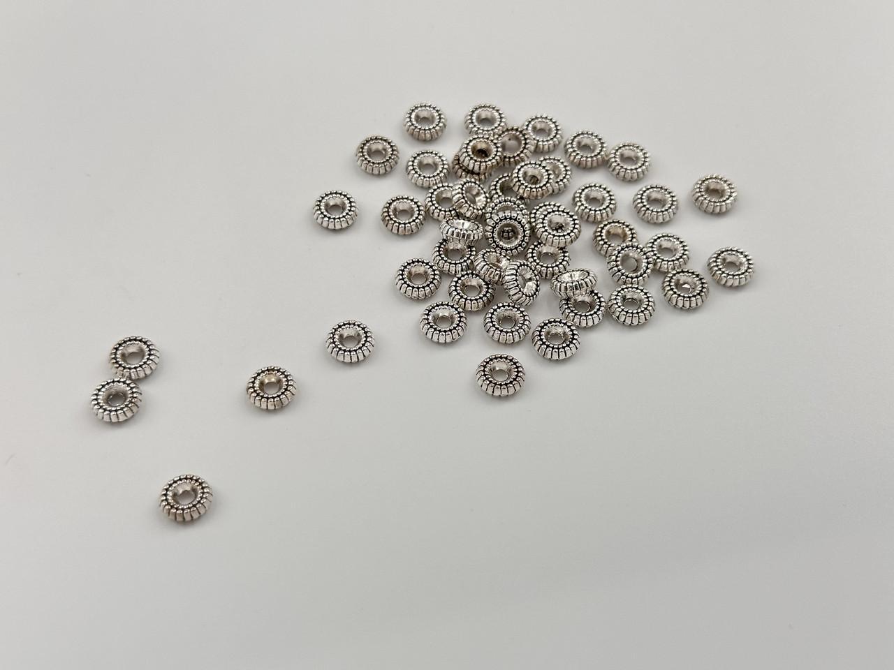 Кільце декоративне колір "античне срібло" 8 мм Товари для рукоділля та творчості