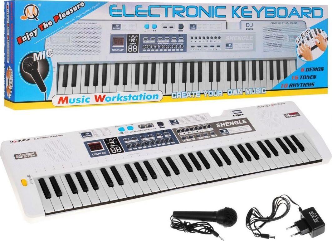 Дитячий синтезатор 5+ Мікрофон + Запис + Стереодинаміки, фото 1