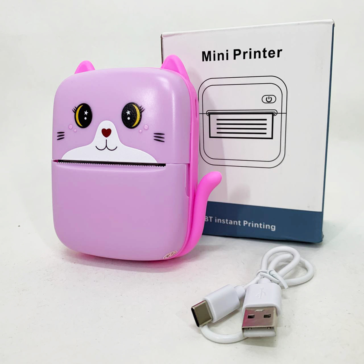 Камери миттєвого друку, Фотоапарат принтер миттєвого друку дитячий, Фотокамера з миттєвим друком фото LZ-75, фото 1