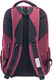 Підлітковий Рюкзак шкільний YES 194 бордовий 553998, фото 2
