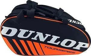 Сумка для падел тенісу Dunlop padel paletero intro Чорний Помаранчевий 54 х 30 х 20 см (623853)
