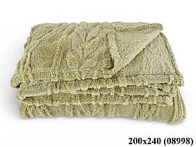 Плед "косичка" євро