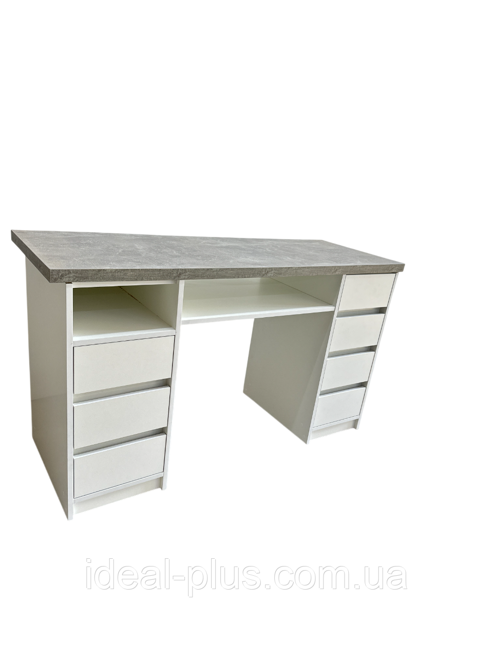 Манікюрний стіл з двома тумбами СМ600-02_МR стіл для салону краси, фото 1