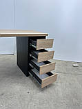 Стіл для манікюру з однією тумбо на 4 ящики СМ100-41стіл для майстра салону краси, фото 8