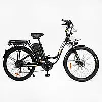 Электровелосипед Corso «Mistral» 26" дюймов алюминиевая рама, двигатель 600W, аккумулятор 48V20AH, в коробке