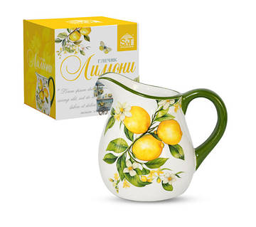 Глечик 950 мл "Лимони"