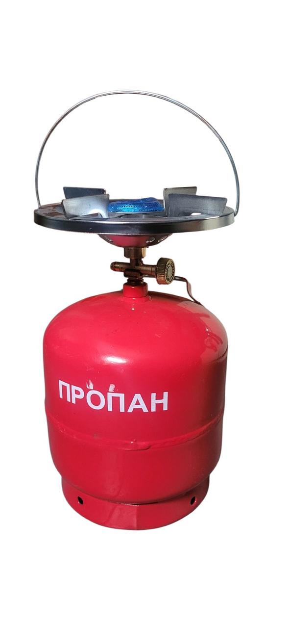 Газовий балон  Karaman 8л  комплект з пальником, фото 1