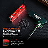 Міні ліхтарик ACEBEAM Keylite 500 (500LM, 1000mAh, USB-C, IP66, Темляк), фото 6