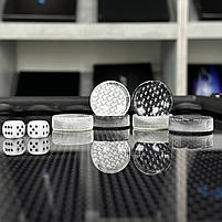 Нарди зі скла 61×27×5см логотип BMW, фото 7