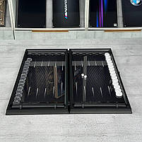 Нарди зі скла 61×27×5см логотип BMW, фото 2