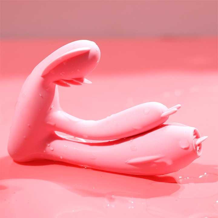 Смарт-вібратор метелик Love Spouse — Рожевий — Смарт вібратори, фото 1