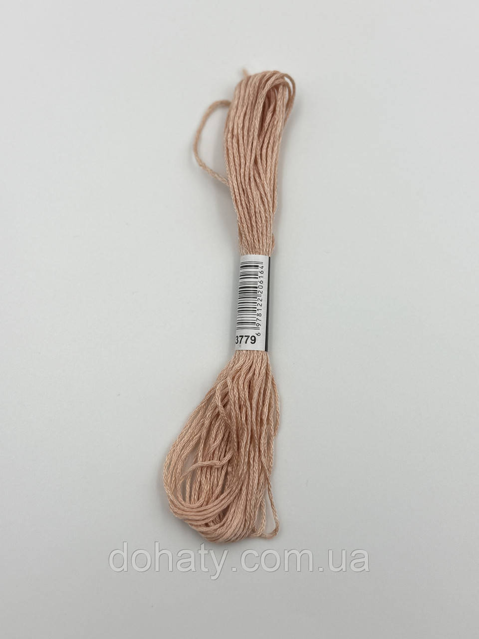 Нитки муліне 3779 Теракотовий ультра‑світлий - теплий для вишивання, фото 1