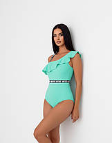 ОПТКупальник слитный Samegame 582 Дана мята (В НАЛИЧИИ ТОЛЬКО 44 46 48 50 52 УКР р-ры), фото 4