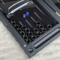 Нарди скляні 50х25см Tesla персоналізовані, фото 6