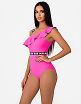 ОПТКупальник слитный Samegame 582 Дана розовый (В НАЛИЧИИ ТОЛЬКО 44 46 48 50 52 УКР р-ры), фото 2